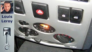 Comment remplacer lampoule du bouton de chauffage sur Renault Duster facilement [upl. by Schmitz]