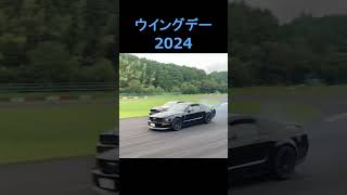 ウイングデー2024で車椅子ユーザーがマスタングでドリフト Shorts [upl. by Murphy118]