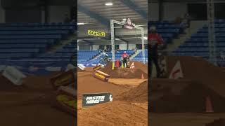 Tristar Mx arenacross Pro big crash [upl. by Mackoff]