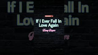 If I Ever Fall In Love Again Karaoke kennyrogers sweetnotesmusic music lyrics filipinosinger [upl. by Elie210]