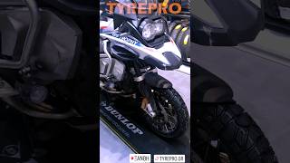 New Dunlop Trailmax Mission on Bmw 1250 GS Trophy [upl. by Obbard750]