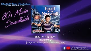 Lose Your Love  Blancmange quotFlight Of The Navigatorquot 1986 [upl. by Ataliah165]