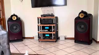 Powers Monoblocks McIntosh MC501 Speakers Bowers amp Wilkins 801N [upl. by Virgel]