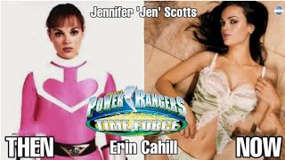 Power Rangers time force cast then and now [upl. by Acim]