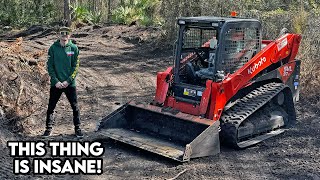 My First Skid Steer  Building OffRoad Course at The LZ Compound [upl. by Afesoj]