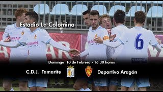 Previa CDJ Tamarite  Deportivo Aragón 1022019 [upl. by Hett465]