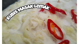 RESEPI SAYUR KUBIS MASAK LEMAK  SEDAP RINGKAS [upl. by Andriana]