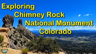 Exploring Chimney Rock Nat Mon Colorado  Kivas  Ruins  The Great House [upl. by Tzong]