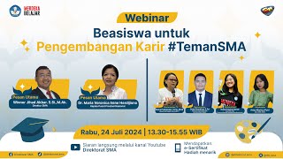 Webinar Untuk Pengembangan Karir Teman SMA [upl. by Ahsikram526]