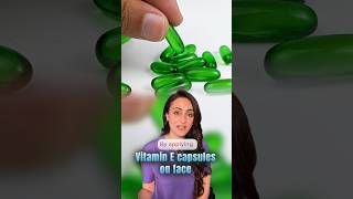 Vitamin E capsule on face  dermatologist reacts [upl. by Merchant]