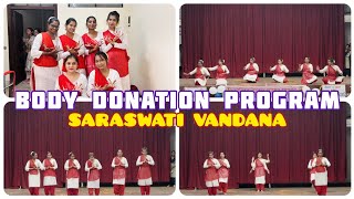 Body donation program Saraswati Vandanambbs medico anatomy medicalstudent medicalcollege brdmc [upl. by Nyladnek478]