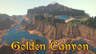 60fps World Painter Timelapse amp Cinematic  Golden Canyon [upl. by Vasiliu]