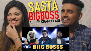 Pakistani React To Sasta Biig Bosss Parody Ashish Chanchlani [upl. by Graces211]