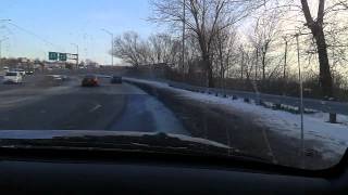 Driving in Secaucus Road CR 678 in Jersey City NJ plus in Secaucus NJ at first [upl. by Johnson]