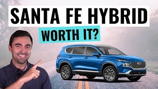 2022 Hyundai Santa Fe Hybrid Review  Better Than The RAV4 Hybrid [upl. by Eelyram]