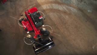 Four Wheel Drive amp Three Steering Modes  Manitou Forklifts and Telehandlers [upl. by Minnnie]