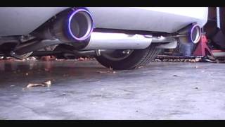 350Z Invidia Gemini Exhaust and Kinetix Plenum [upl. by Adleremse]