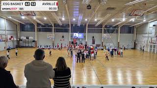 ESG Basket vs Avrillé  09112024 [upl. by Lettie985]