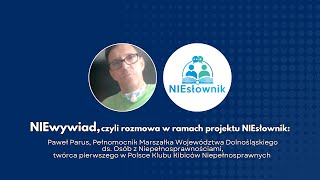 Paweł Parus Słowa „inwalida” i „kaleka” niech trafią na śmietnik historii [upl. by Amalia]