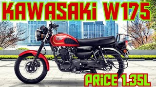 Kawasaki w175 in Hindi best mileage bike in India 2024  best mileage bike  Kawasaki bikes [upl. by Melone]