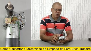 Como Conserta o Motorzinho do Limpado de Para Brisa Traseiro [upl. by Naleek523]