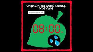 8 PM Rainy  Animal Crossing Wild World 8Bit Remix [upl. by Persse]