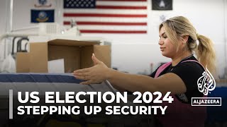 US election threats Officials make plans to avoid intimidation [upl. by Nyahs135]