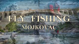 Fly fishing river Tara  Mojkovac Montenegro [upl. by Ydnab205]