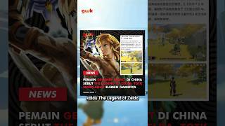 The Legend of Zelda Dianggap Plagiat Genshin Impact zelda genshinimpact gamerwk [upl. by Isoj]