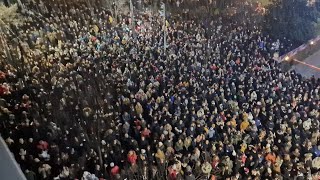 Protest opozicije ispred Republičke Izborne Komisije u Beogradu izbori2023 beograd [upl. by Htieh]