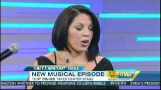 Sara Ramirez on Good Morning America 33011 [upl. by Ebbie]