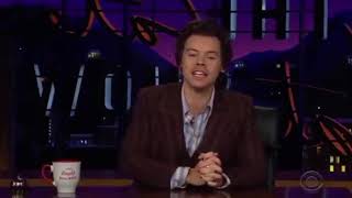 Harry Styles introducing Kendall Jenner and Tracee Ellis Ross  The Late Late Show 2019 [upl. by Asiul610]