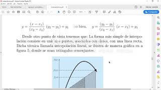 interpolación de Newton de primer grado [upl. by Ttegdirb440]