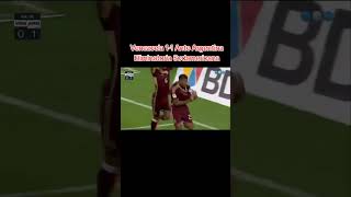 Venezuela 11 Ante Argentina Eliminatoria Sudamericana futbolaquitodito argentina🇦🇷 venezuela [upl. by Tenneb]