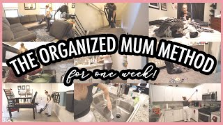 THE ORGANIZED MUM METHOD  Using TOMM for a Week How to Keep Your House Clean [upl. by Buyers]