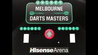 2017 Melbourne Darts Masters Round 1 Gurney vs Marland [upl. by Queston]