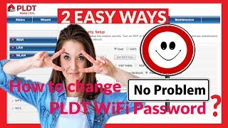 how to change pldt wifi password on home DSL 2019 [upl. by Okiram]