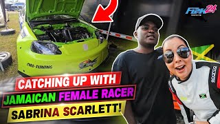 Catching Up with Jamaican Female Racer Sabrina Scarlett FL2K Day 2 Part 1 [upl. by Culliton]