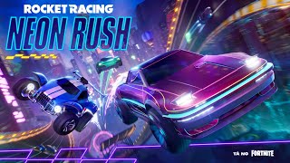 Neon Rush  Atualização do Rocket Racing [upl. by Rennat593]