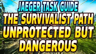 The Survivalist Path Unprotected but Dangerous  Jaeger Task Guide  Escape From Tarkov [upl. by Esinehs]