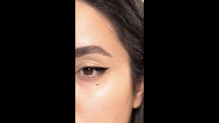 How To Get The Perfect Winged Eyeliner for Hooded Eyes [upl. by Bergwall]