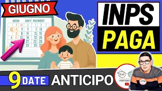 Inps PAGA 17 GIUGNO ⚠️ DATE PAGAMENTI ASSEGNO UNICO NASPI ADI BONUS 200€ CARTA ACQUISTI SFL [upl. by Yuu]