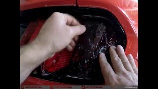 20152017 Mustang Tail Light Closeup Installation [upl. by Assin317]