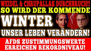 So wird der kommende WINTER unser Leben verändern AFDs Zustimmungswerte erreichen Rekordniveau [upl. by Bonneau]