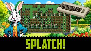 SPLATCH  this brand new Commodore 64 game in 2024 broke my brain with commentary and pain [upl. by Ayotan]