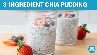 How to Make Chia Pudding with Only 3 Ingredients [upl. by Yellat770]