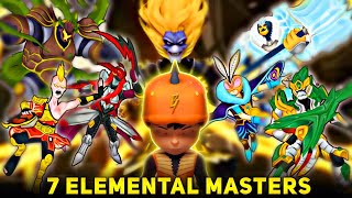 😱 BoBoiBoy vs 7 Ancient Elemental Masters  Hindi [upl. by Shandeigh]