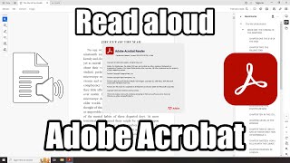 Read Aloud in Adobe Acrobat [upl. by Nabru]