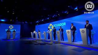 En Vivo Debate presidencial en Ecuador por las elecciones 2023 [upl. by Corby]