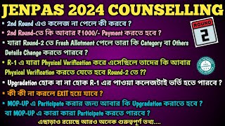 Clear All Doubts Of JENPAS Counselling  Round2  JENPAS QnA2 jenpascounselling qna faq [upl. by Narot592]